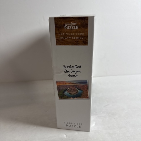 1000 piece Horseshoe Bend Glen Canyon Arizona Jigsaw Puzzle, 29" x 19" Used - Picture 3 of 3